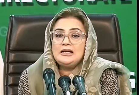 عظمیٰ بخاری کا ترجمان کے پی حکومت کے وزیراعلیٰ پنجاب سے متعلق  بیان پر ردعمل آ گیا